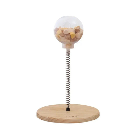 Interactive Cat Treat Dispenser Toy | Durable Snack Ball for Healthy & Happy Cats
