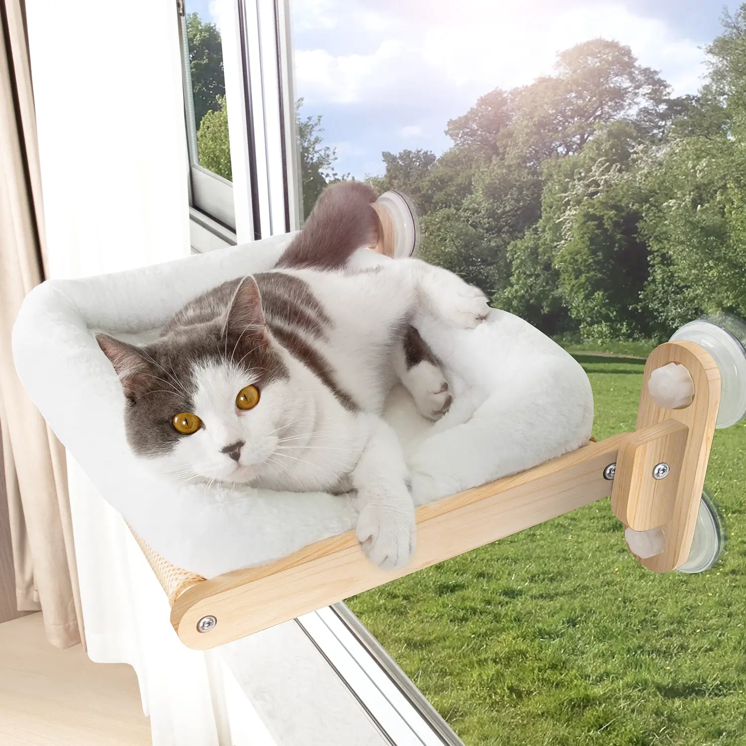 【Christmasgift】 5Pcs Wall Mountain Cat Shelves,Cat Condo,Cat Bed, Cat Tree