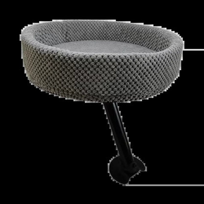 Cat Desk Bed | 360° Rotating Cozy Space-Saving Cat Lounge